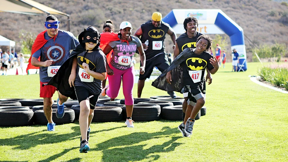Super Hero Obstacle Race at Alga Norte Community Park